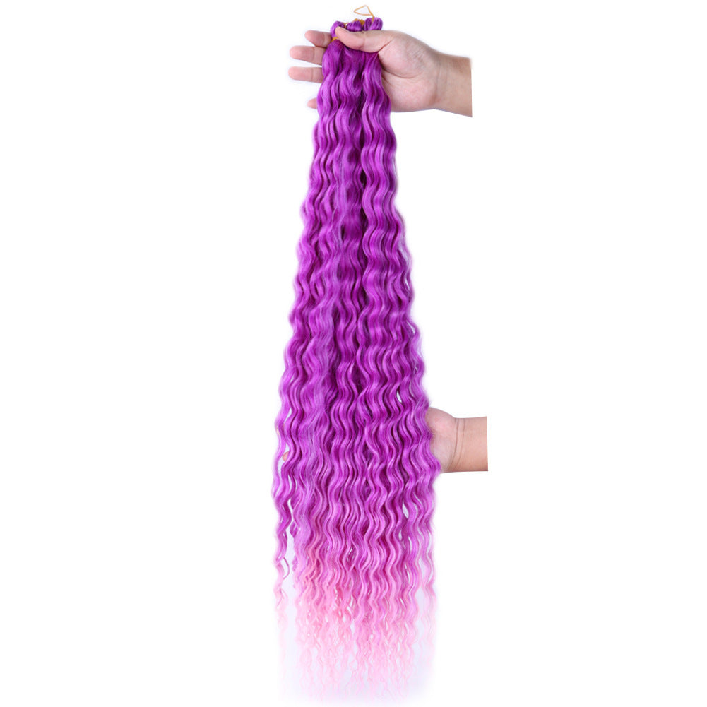 Women's Fashion Chemical Fiber Wig Head Covering