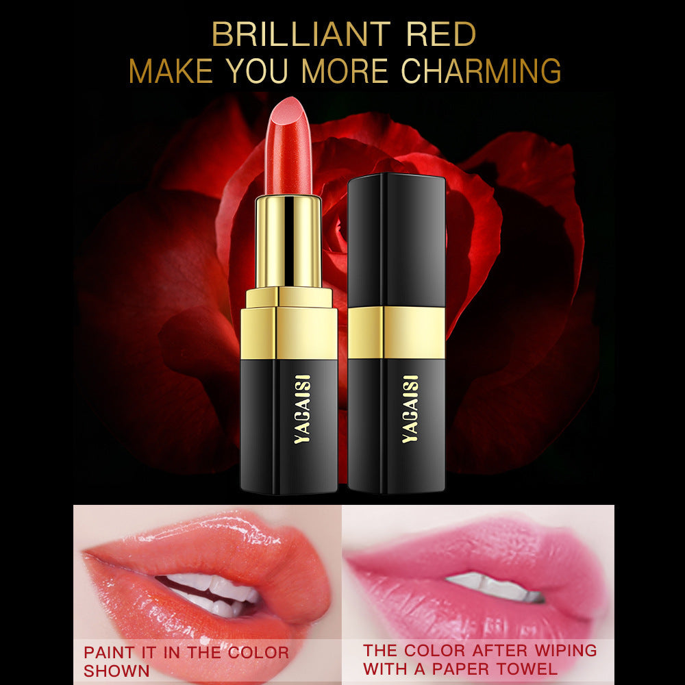 Gradient Warm Lipstick Moisturizing And Moisturizing Color Changing Lipstick