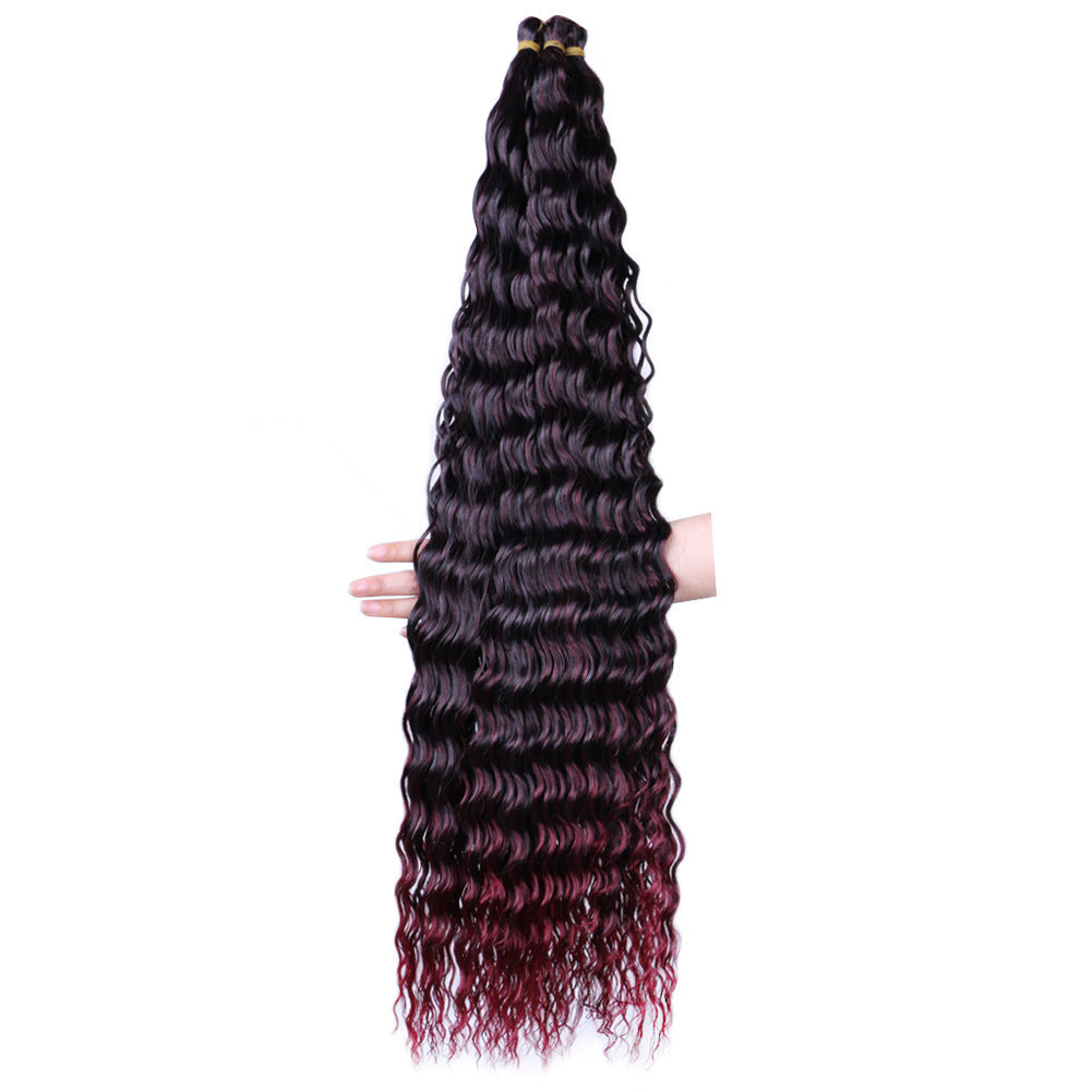 Women's Fashion Chemical Fiber Wig Head Covering