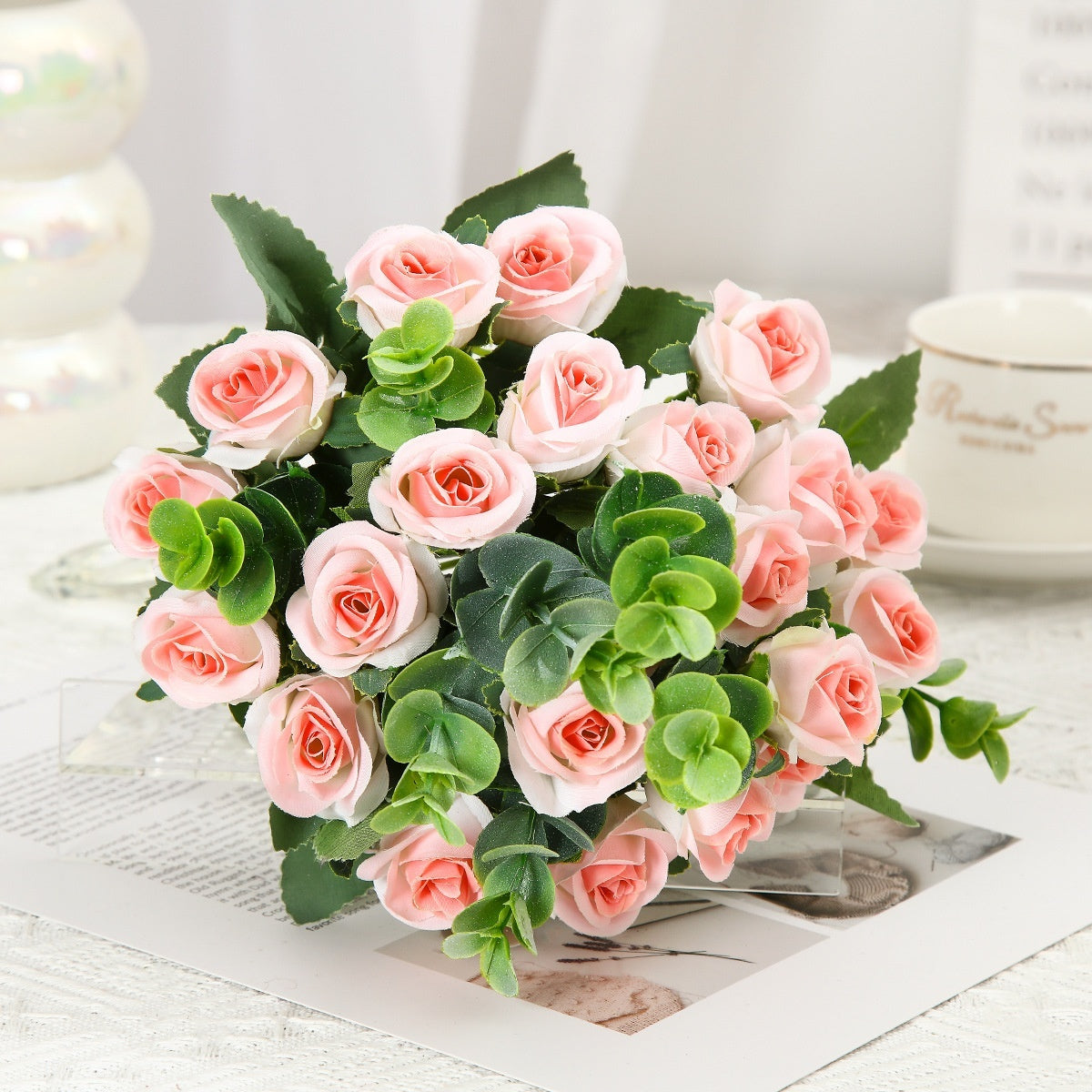 Living Room Decoration Flowers Wedding Ceremony Artificial Flower Arrangement