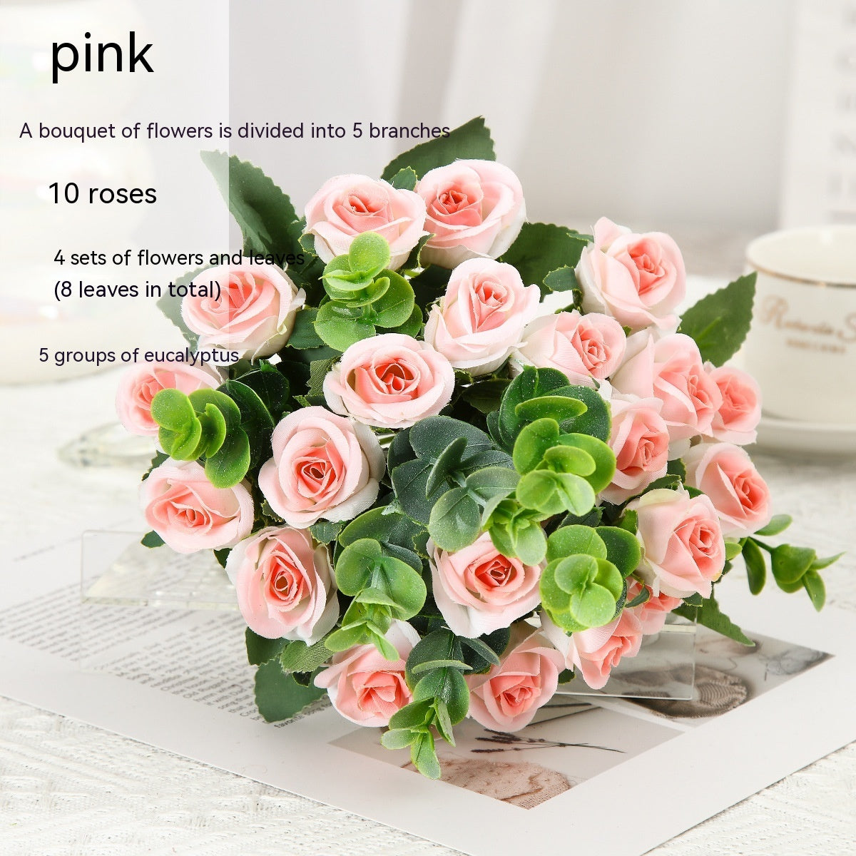 Living Room Decoration Flowers Wedding Ceremony Artificial Flower Arrangement